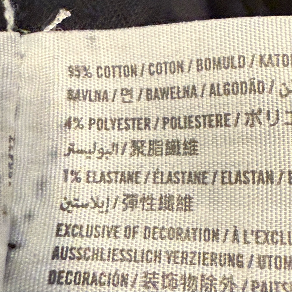 Abercrombie & Fitch Women’s Langdon Slim Stretch Black‎ Size 31x30 - Picture 9 of 10